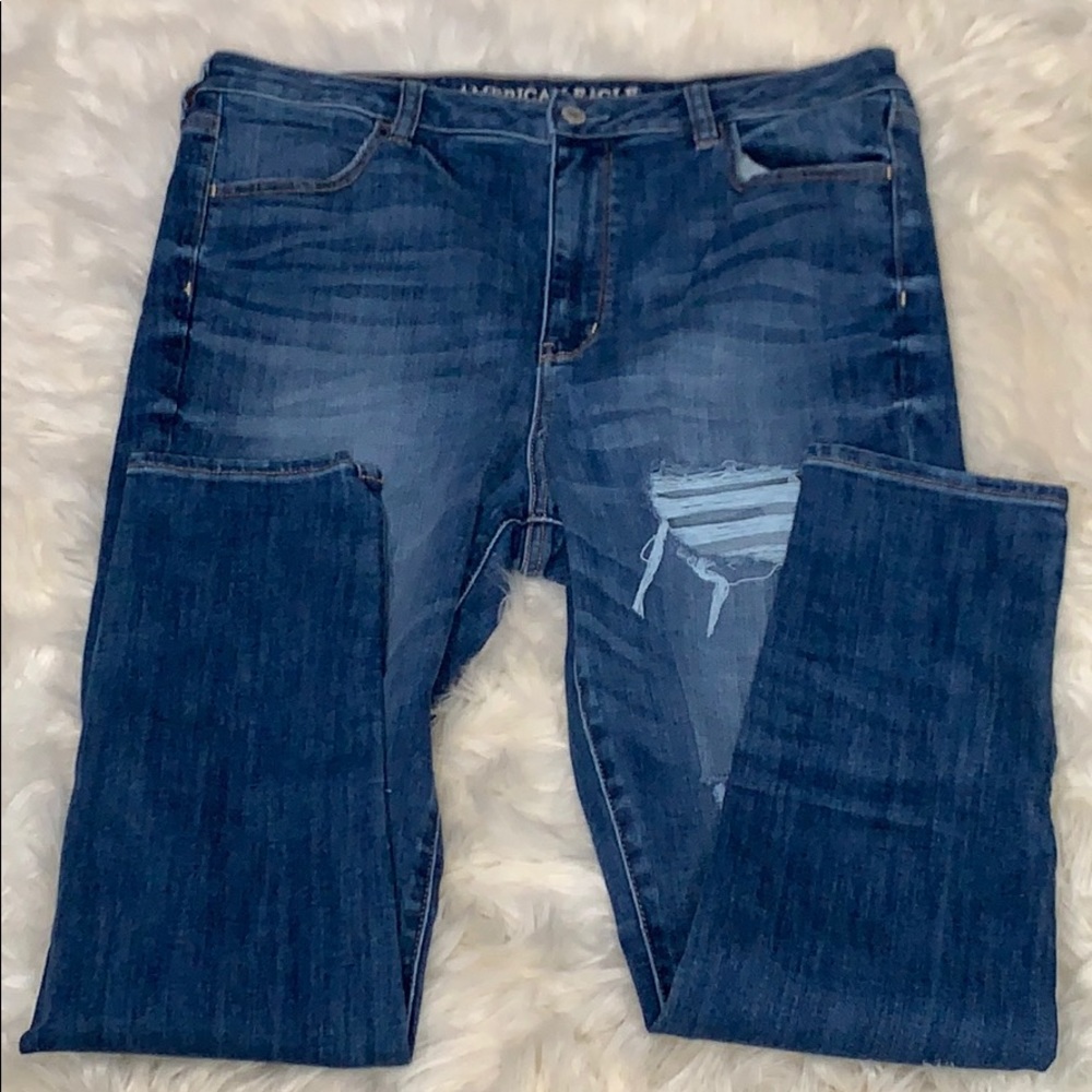 American Eagle Super Hi-Rise Jegging Size 16 Reg